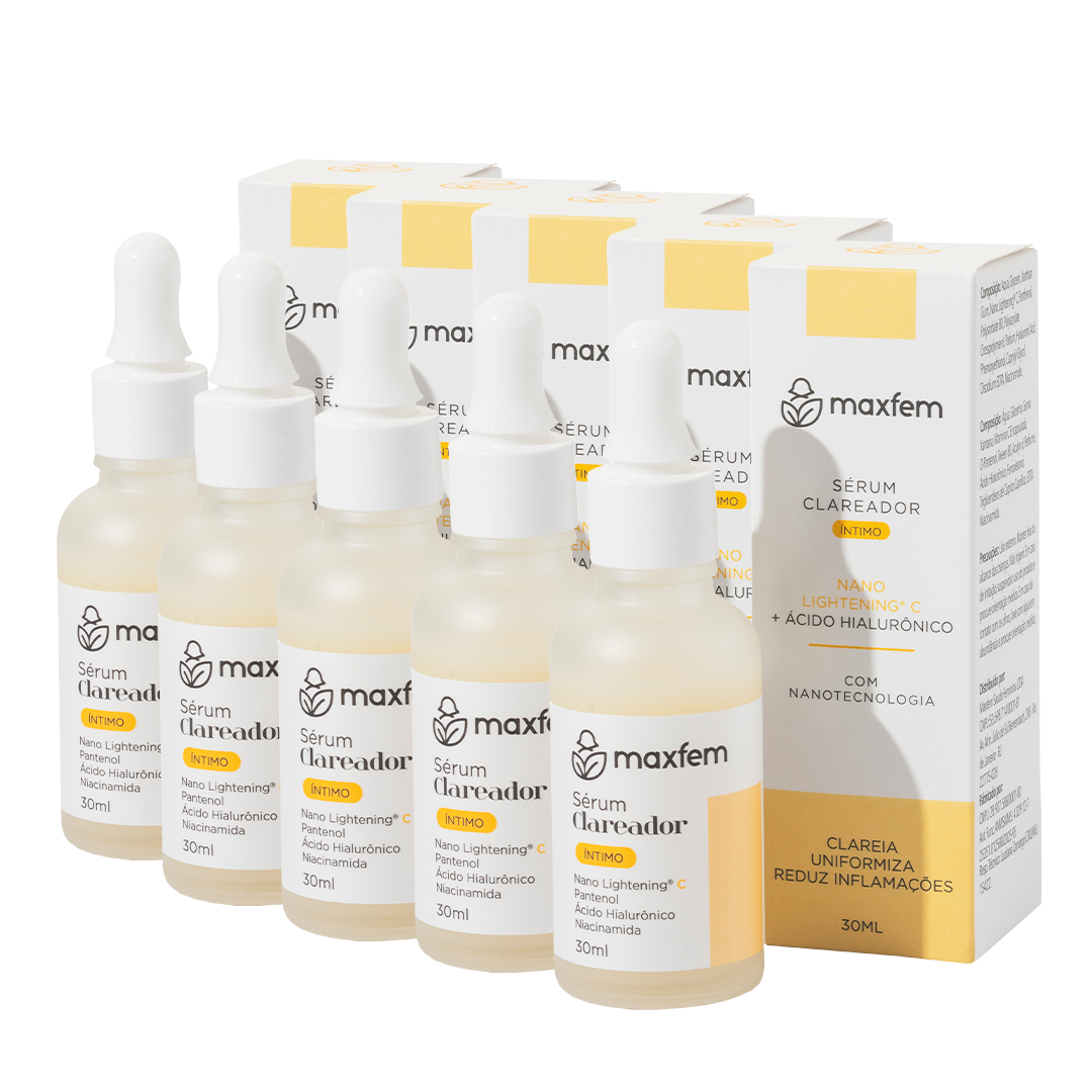 Kit Sérum Clareador Íntimo Maxfem