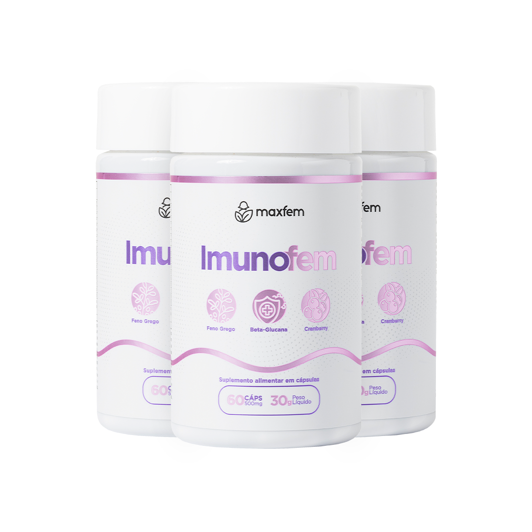 Imunofem Candidíase com 180 Cáps 3 Meses