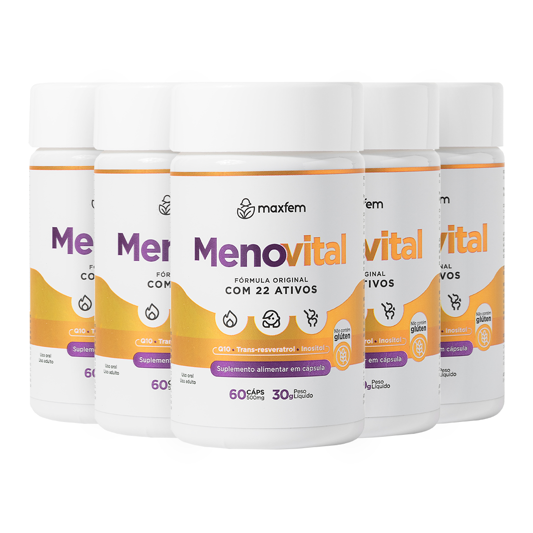 Menovital para Melhora da Menopausa